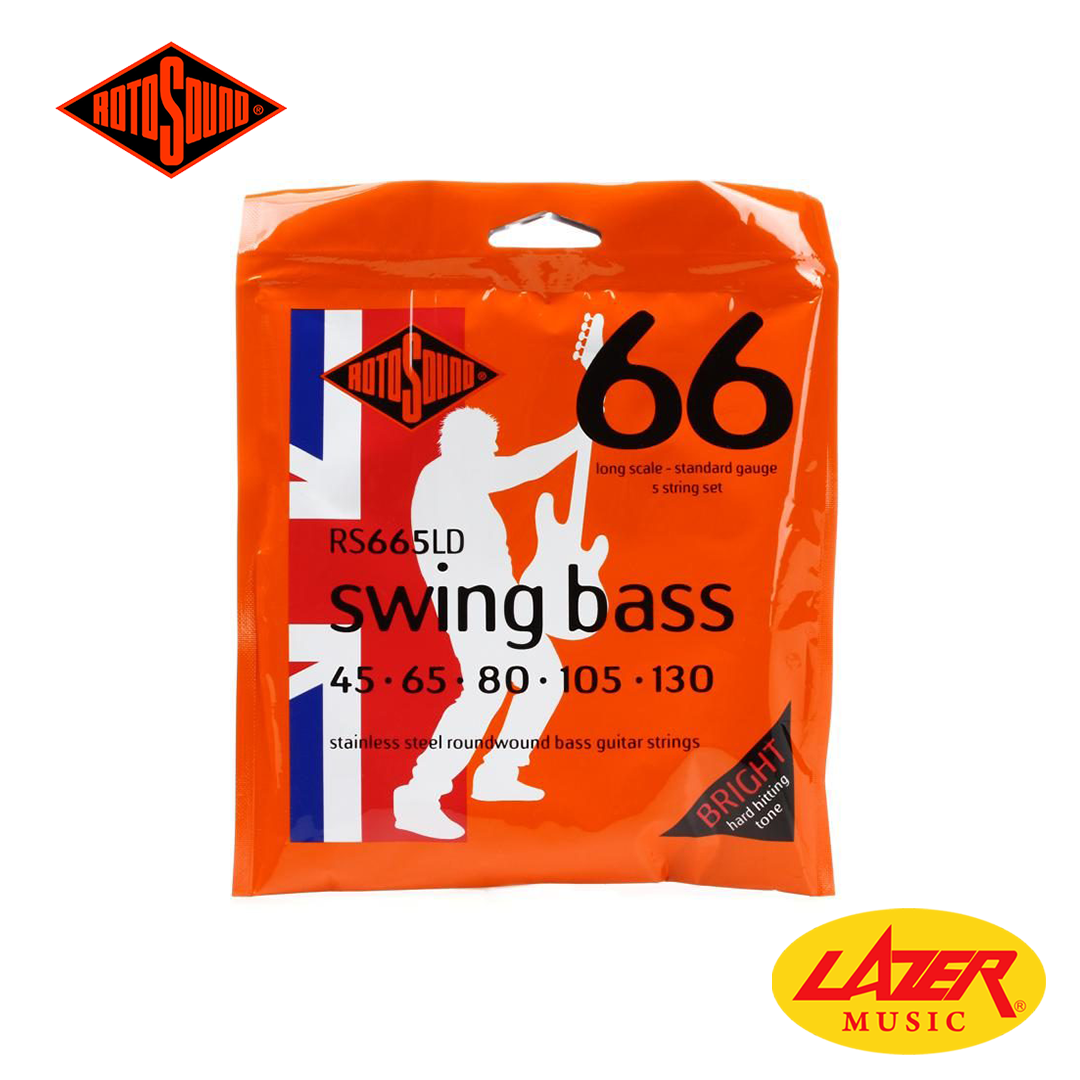 Rotosound Swing Bass 66 Bass Guitar Strings (5-String Set)